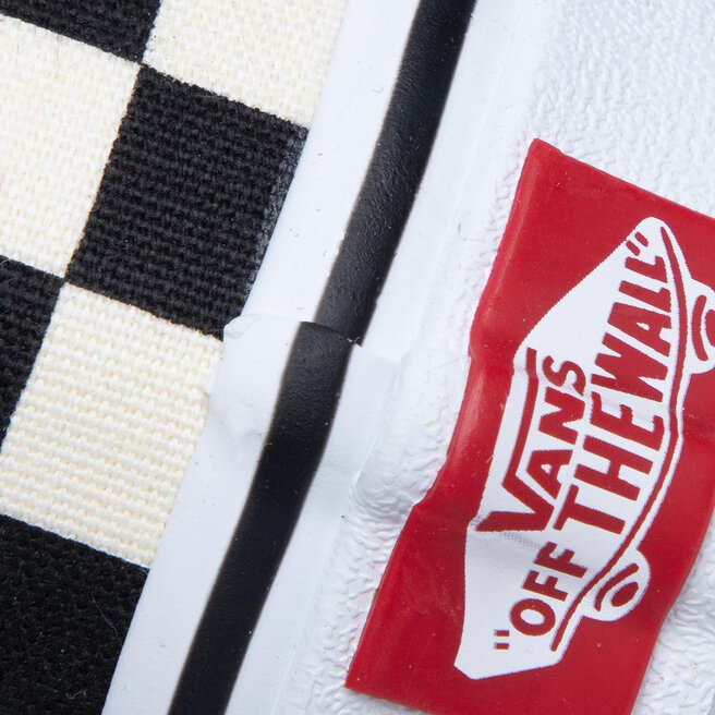 Vans Sneakers aus Stoff Vans Classic Slip-On VN000EYEBWW1 Blk/Whtchckerboard/Wht