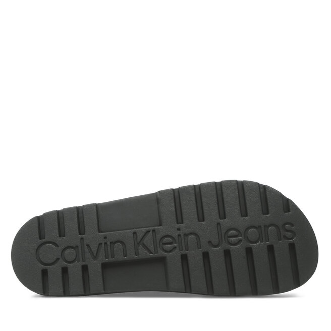 Calvin Klein Jeans Ciabatte Calvin Klein Jeans Truck Slide Monogram Rubber M YM0YM00591 Black BDS