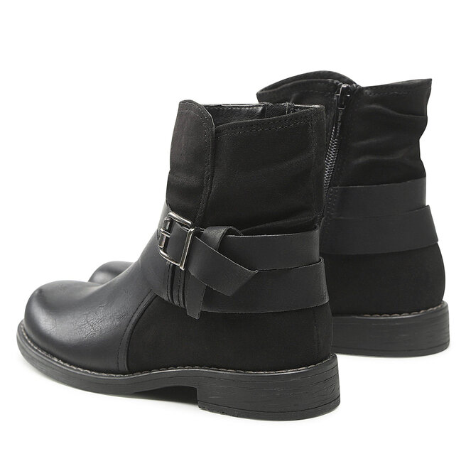Clara Barson Polokozačky Clara Barson WS1522-11 Black