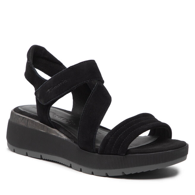 Tamaris black hotsell sandals