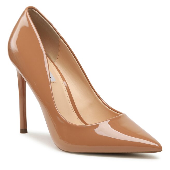 Pantofi cu toc subțire Steve Madden Vaze SM19000016-02002-238 Camel Patent
