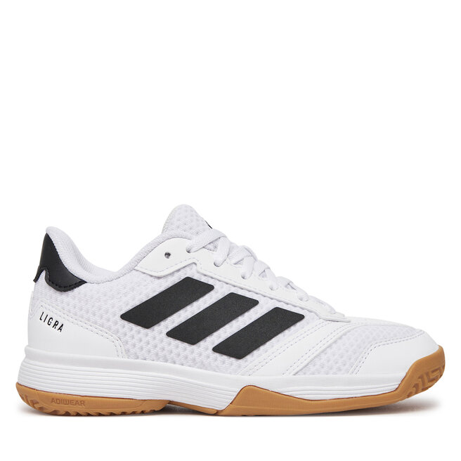 Buty halowe adidas Ligra 8 Indoor Shoes Kids - Biały