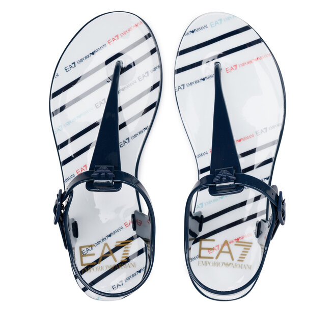 EA7 Emporio Armani Сандали EA7 Emporio Armani XFQ005 XK206 Q722 Wht/Blkiris/G.Stripe