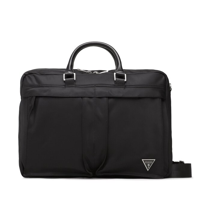 Geantă pentru laptop Guess Certosa Nylon Smart HMECRN P3214 BLA BLA