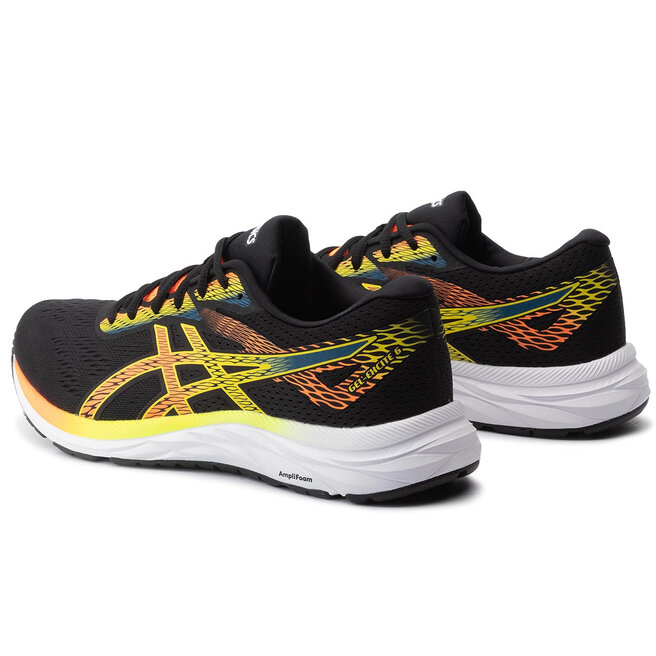 Buty asics gel-excite 6 1011a165 shop black/shocking orange 006