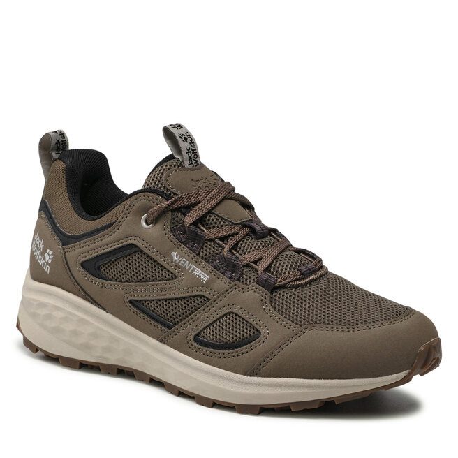 Trekkings Jack Wolfskin Vojo 3 Vent Low 4051221 Khaki/Black 4051221 imagine noua