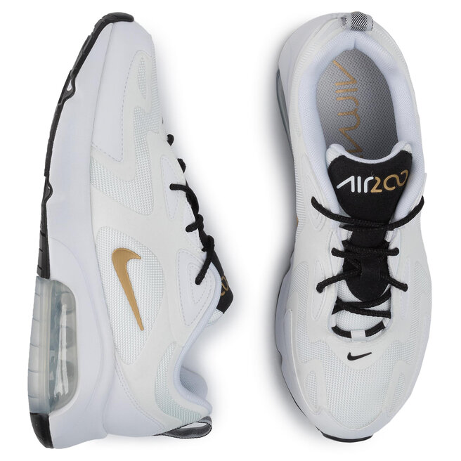 Pantofi Nike Air Max 200 AQ2568 102 White Metallic Gold Black