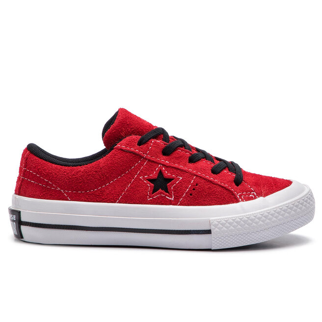 converse enamel red