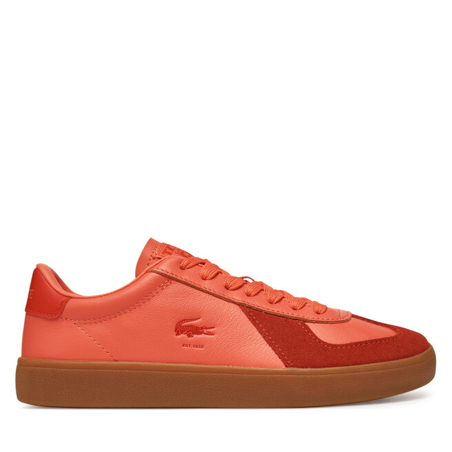 Sneakersy Lacoste Baseshot - Pomarańczowy