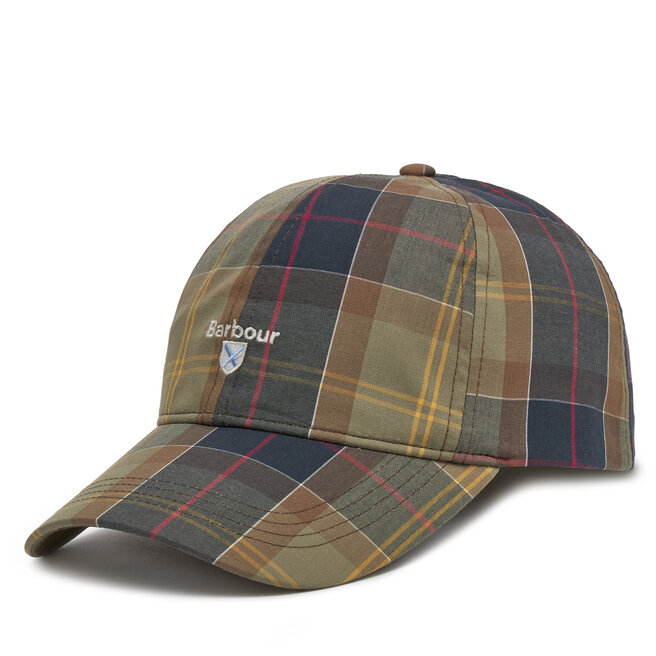 Czapka z daszkiem Barbour Tartan MHA0617TN11 Zielony -