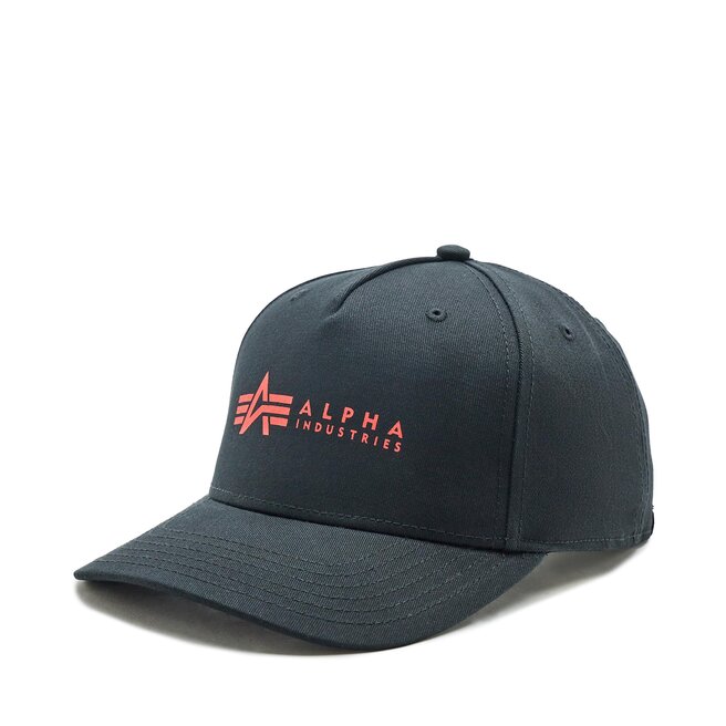 Czapka z daszkiem Alpha Industries - Czarny
