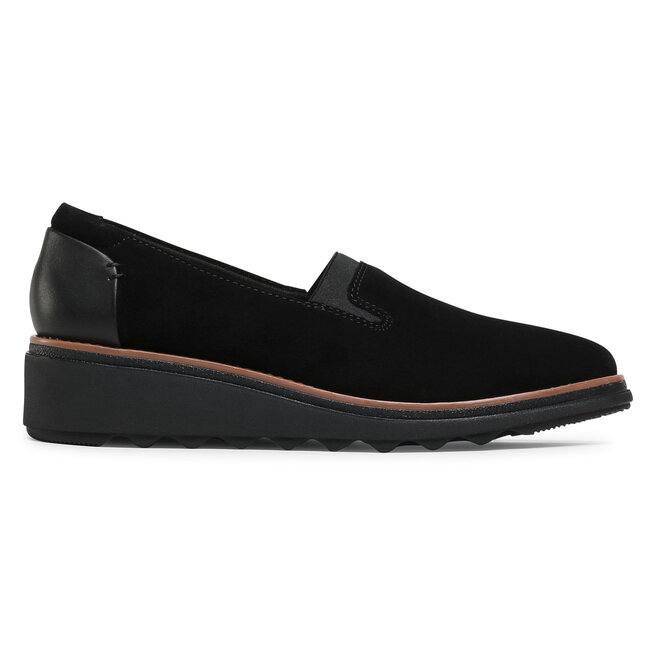 Półbuty Clarks Sharon Dolly - Czarny