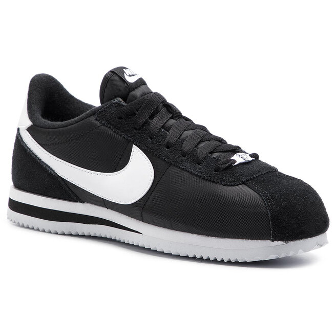 mercado Adentro Recepción Zapatos Nike Cortez Basic Nylon 819720 011 Black/White/Metallic Silver •  Www.zapatos.es