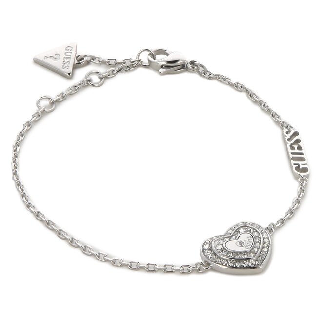 Bransoletka Guess JUBB04 031JW Srebrny -