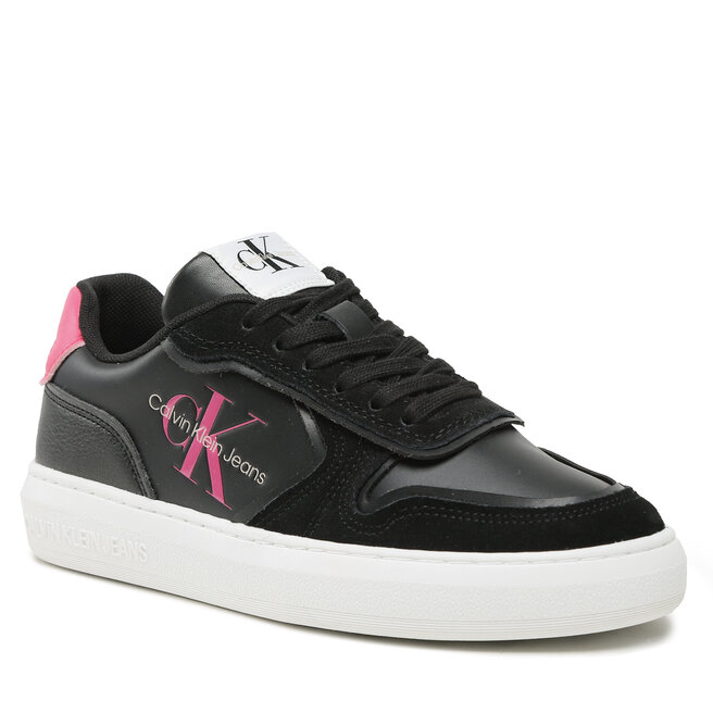 Sneakers Calvin Klein Jeans Casual Cupsole Irregular Lines W YW0YW00913 Black BDS