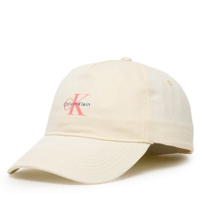 Czapka z daszkiem Calvin Klein LV04K5027G Beżowy -