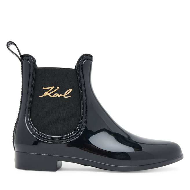 Kalosze KARL LAGERFELD Kalosh II - Czarny