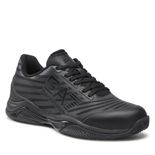 Sneakers EA7 Emporio Armani X8X079 XK203 A083 Triple Black A083 imagine noua