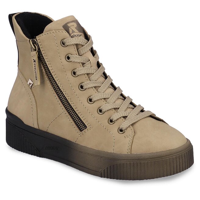 Bottines clearance rieker camel