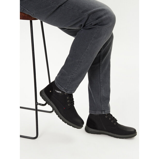 Trzewiki Lee Cooper PRWZ0001S Czarny - męskie