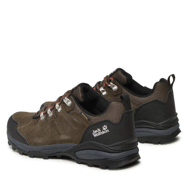 Jack Wolfskin Bakancs Jack Wolfskin Refugio Texapore Low M 4049851 Khaki/Phantom