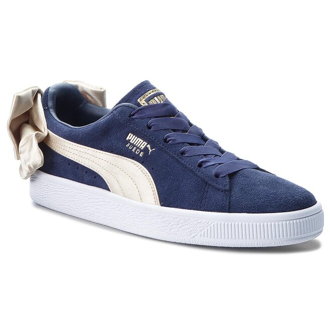Suede bow varsity puma hotsell