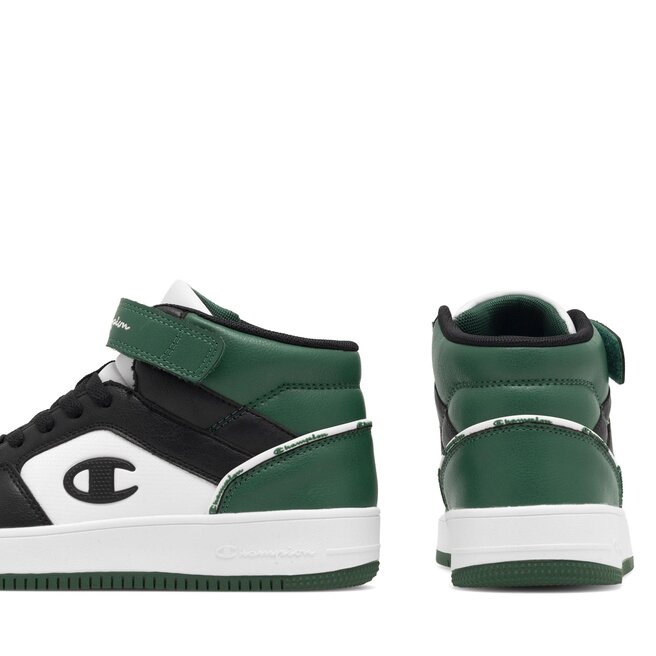 REBOUND Sneakers Black/Green GS MID S32413-WW015 Champion 2.0 B