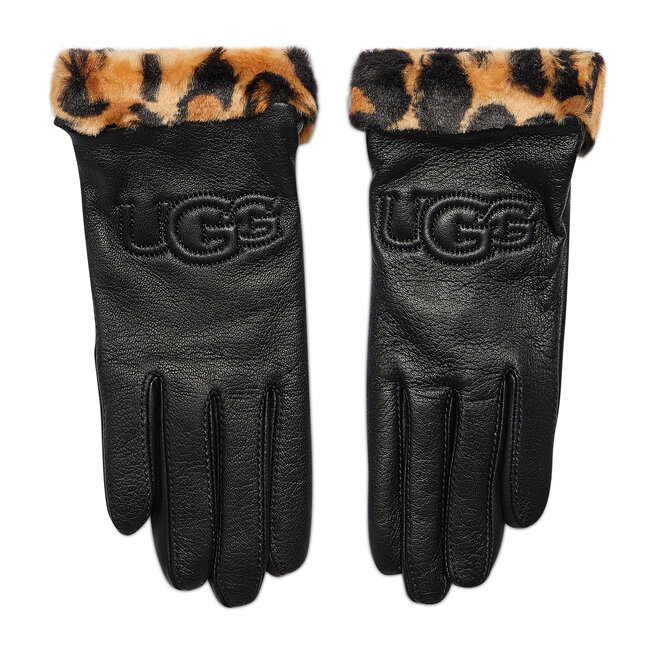 Gant ugg cheap noir femme