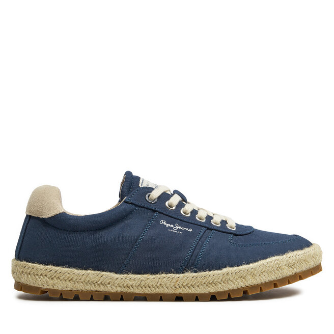 Espadryle Pepe Jeans Drenan Sporty - Granatowy