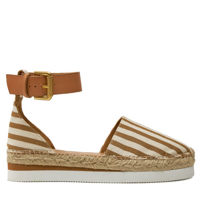 Espadryle See By Chloé - Brązowy