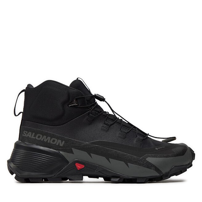Παπούτσια πεζοπορίας Salomon Cross Hike 2 Mid Gore-Tex L41735800 Black / Black / Magnet