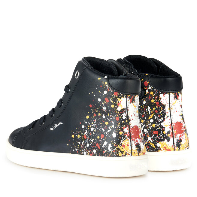 Geox Sportcipő Geox J Kathe Girl J36EUF 000BC C9240 S Black/Multicolor