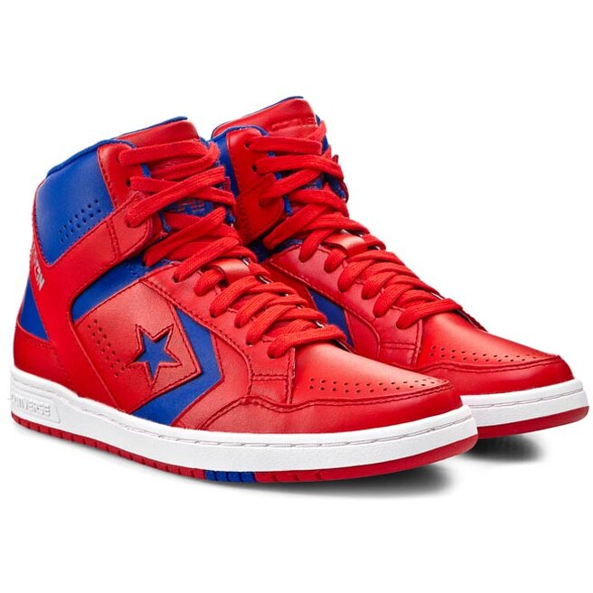 Retencion Enriquecimiento Fascinar Sneakers Converse Weapon Mid 144546C Red/Blue/Whi • Www.zapatos.es