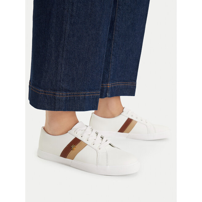 Sneakersy LAUREN RALPH LAUREN Janson II 802925365012 Biały