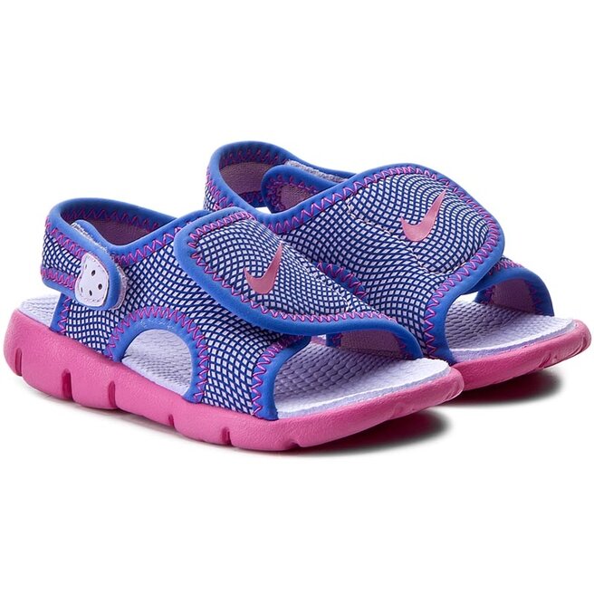 Sandalias Nike Sunray Adjust 4 (Td) 386521 504 Hydrangeas/Fire • Www.zapatos.es