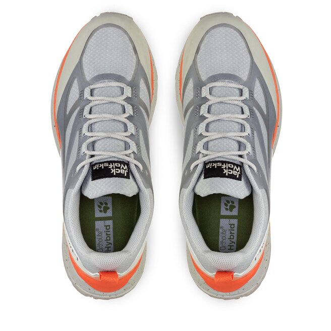 Jack Wolfskin Pārgājienu apavi Jack Wolfskin Terraventure Texapore Low W 4051631 Silver Grey