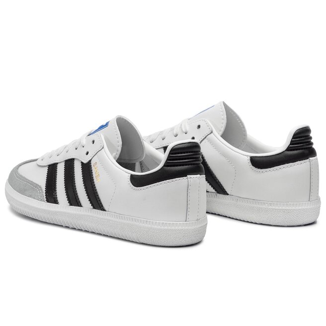 Chaussures adidas Samba Og J BB6976 Ftwwht/Cblack/Cgrani | chaussures.fr