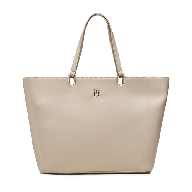 Geantă Tommy Hilfiger Th Timeless Med Tote AW0AW14478 AEG AEG imagine noua 2022