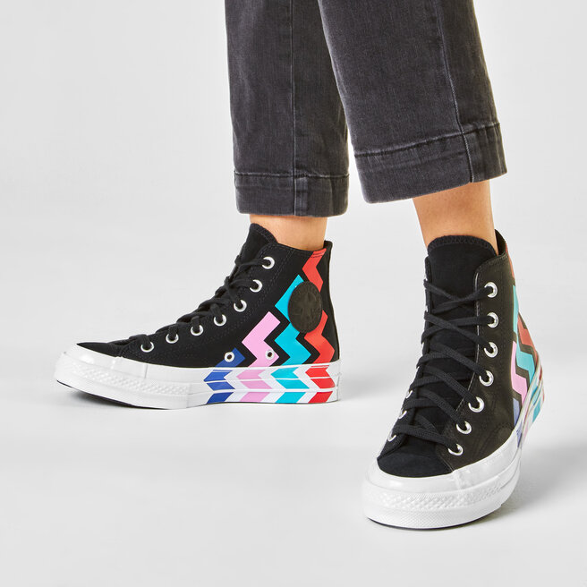 Tenisice Converse Chuck 70 Hi 567047C Black/Black/University R •  Www.ecipele.hr