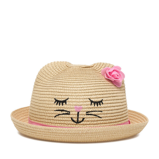 Kapelusz Nelli Blu 4K3-002-SS23 Beżowy -