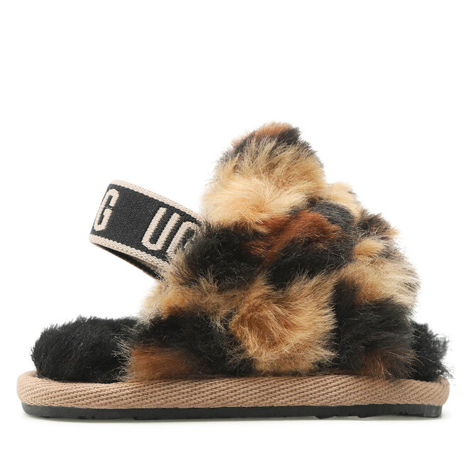 Ugg Bačkory Ugg I Fluff Yeah Slide Spotty 1134955I Nat