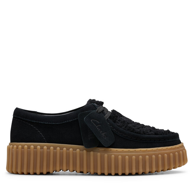 Półbuty Clarks Torhill Bee - Czarny