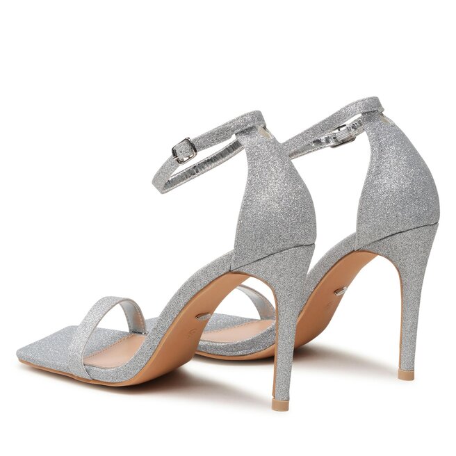 DeeZee Sandály DeeZee FB89725-19 Silver Glitter