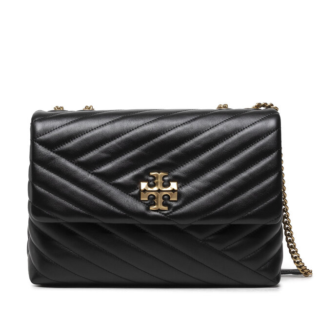 Torebka Tory Burch Kira Chevron Convertible Shoulder Bag - Czarny