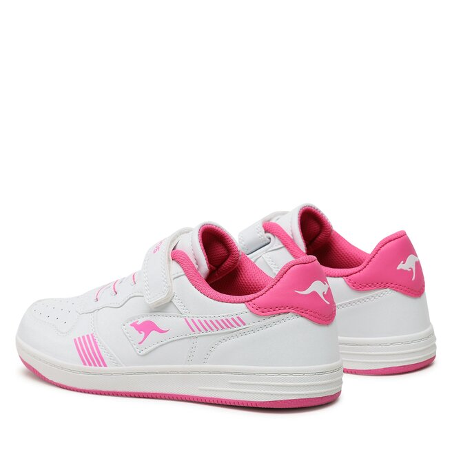 Sneakers KangaRoos K-Cb Boom Ev 10004 000 0031 White/Dasy Pink | eschuhe.de