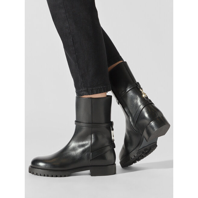 Botki Patrizia Pepe 8Y0050/L078-K103 Czarny - kobiece