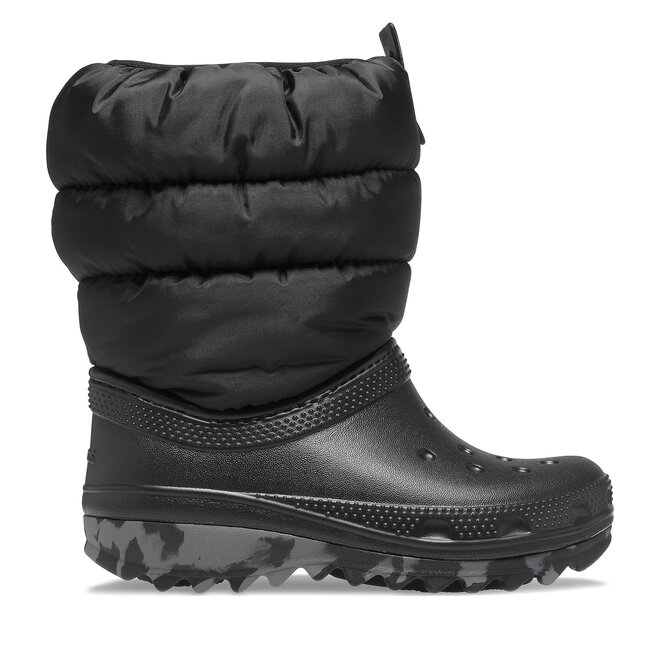 Μπότες Χιονιού Crocs Crocs Classic Neo Puff Boot T 207683 Black 001