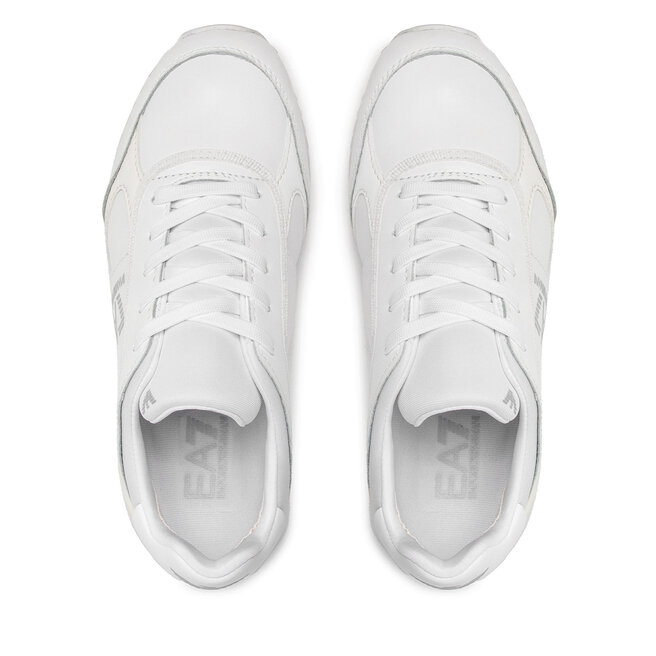 EA7 Emporio Armani Sneakersy EA7 Emporio Armani X8X119 XK291 R383 Triple Wht/Silver Eo
