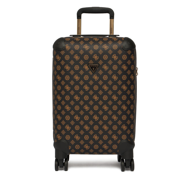 Walizka kabinowa Guess TWHP74 52983 Brązowy ciemny -