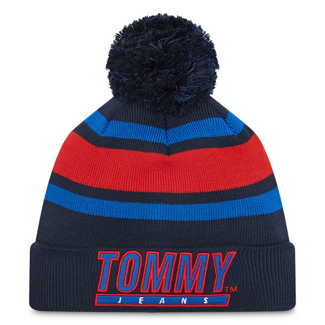 Czapka Tommy Jeans Heritage Stadium - Granatowy